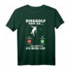 Discgolf Scheibe Telefon Wurfscheibe T-Shirt - Witziges Motiv für Disc Golfer, Turniere & Freizeit