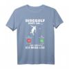 Discgolf Scheibe Telefon Wurfscheibe T-Shirt - Witziges Motiv für Disc Golfer, Turniere & Freizeit