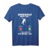 Discgolf Scheibe Telefon Wurfscheibe T-Shirt - Witziges Motiv für Disc Golfer, Turniere & Freizeit