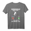 Discgolf Scheibe Telefon Wurfscheibe T-Shirt - Witziges Motiv für Disc Golfer, Turniere & Freizeit