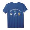 Lustiges Golf Spieler Fan T-Shirt – Mein perfekter Tag mit Kaffee, Bier & Golfmotiv für Golfliebhaber & Teams