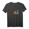 Lustiges Golf Evolution T-Shirt für Golfer – Perfekte Geschenkidee zu Weihnachten & Geburtstag für alle Golfenthusiasten
