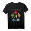 Qi Gong Tai-Chi Fünf Elemente Lehre Wu Xing T-Shirt – Ausdruck chinesischer Kultur, Gesundheit und Balance für Yoga, Tai-Chi & Feng Shui Liebhaber