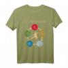 Qi Gong Tai-Chi Fünf Elemente Lehre Wu Xing T-Shirt – Ausdruck chinesischer Kultur, Gesundheit und Balance für Yoga, Tai-Chi & Feng Shui Liebhaber
