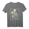 Tarotkarte Shirt The Lovers Gothic Halloween Hexe T-Shirt – Okkulte, Hexen- & Gothic-Mode für Halloween, Valentinstag & Wahrsagerfans