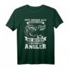 Gott erschuf alle Menschen gleich besten wurden Angler T-Shirt – Lustige Angelbekleidung für Fischer, Anglerin & Fisherman, perfektes Geschenk für Angelenthusiasten