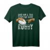 Lustiges Rugby T-Shirt mit Michelangelo Hand 'Am 8. Tag Erschuf Gott Rugby' – Perfekt für Fans, Mannschaften und Trainer