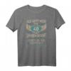 Lustiges HapMonkey T-Shirt - Als Gott mich vor 40 Jahren schuf, Originelles Geburtstagsoutfit & Geschenkidee für Damen und Herren