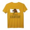 Offizielles Wildschwein Schlafshirt - Lustiges Jäger Keiler T-Shirt für Morgenmuffel, Langschläfer & Schweineliebhaber als Geschenk