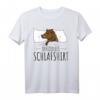 Offizielles Wildschwein Schlafshirt - Lustiges Jäger Keiler T-Shirt für Morgenmuffel, Langschläfer & Schweineliebhaber als Geschenk