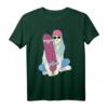 Skater Mädchen T-Shirt mit Kickflip-Design - Stylishes Streetstyle Skateboarding Shirt für Schule & Freizeit