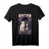 Tarot-Karte Katze T-Shirt im Vintage-Stil – Niedliches Katzen-Design für Tarot- und Mystik-Fans, Katzenliebhaber und Spirituelle