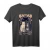 Tarot-Karte Katze T-Shirt im Vintage-Stil – Niedliches Katzen-Design für Tarot- und Mystik-Fans, Katzenliebhaber und Spirituelle