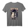 Tarot-Karte Katze T-Shirt im Vintage-Stil – Niedliches Katzen-Design für Tarot- und Mystik-Fans, Katzenliebhaber und Spirituelle