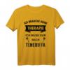 Teneriffa Therapie Kanaren Spanien Urlaub T-Shirt – Lustiges Koordinaten-Design als Geschenk für Reisende, Familie & Freunde