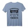 Teneriffa Therapie Kanaren Spanien Urlaub T-Shirt – Lustiges Koordinaten-Design als Geschenk für Reisende, Familie & Freunde