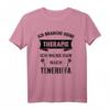 Teneriffa Therapie Kanaren Spanien Urlaub T-Shirt – Lustiges Koordinaten-Design als Geschenk für Reisende, Familie & Freunde