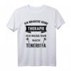 Teneriffa Therapie Kanaren Spanien Urlaub T-Shirt – Lustiges Koordinaten-Design als Geschenk für Reisende, Familie & Freunde