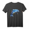 Delfin Taucher Wale Tümmler Delphin T-Shirt – Meerestier Grafik für Delfin- und Taucherfans