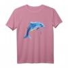Delfin Taucher Wale Tümmler Delphin T-Shirt – Meerestier Grafik für Delfin- und Taucherfans