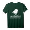 Zum Reiten Geboren Zur Schule Gezwungen Kinder T-Shirt - Lustiges Pferde-Design für junge Pferdefans, ideal als Geschenk