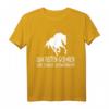 Zum Reiten Geboren Zur Schule Gezwungen Kinder T-Shirt - Lustiges Pferde-Design für junge Pferdefans, ideal als Geschenk