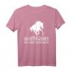 Zum Reiten Geboren Zur Schule Gezwungen Kinder T-Shirt - Lustiges Pferde-Design für junge Pferdefans, ideal als Geschenk