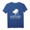 Zum Reiten Geboren Zur Schule Gezwungen Kinder T-Shirt - Lustiges Pferde-Design für junge Pferdefans, ideal als Geschenk