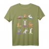 Lustiges Hasen Yoga T-Shirt mit süßen Häschen in Yoga Posen – Perfekt als Geschenk für Yoga-Liebhaber, Geburtstags- und Weihnachtsgeschenk