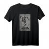 Death Tarot Card - Praying Skeleton Occult T-Shirt im Retro Vintage-Look - Gothic Geschenk für Fans von Baphomet, Tarot, Satanic & Esoterik