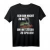 Modellbahn Dampflok Spur H0 Z N T-Shirt - Vintage Design für Eisenbahnfans, Modellbauer & Geschenkidee zu Weihnachten & Geburtstag