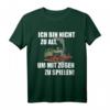 Modellbahn Dampflok Spur H0 Z N T-Shirt - Vintage Design für Eisenbahnfans, Modellbauer & Geschenkidee zu Weihnachten & Geburtstag