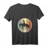 Damen Westernreiten T-Shirt mit V-Ausschnitt – Retro Vintage Grunge Style, leichtes und klassisch geschnittenes Reitshirt