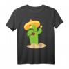 Kaktus T-Shirt Retro Vintage Grunge Style mit Dabbing Dab Motiv – Fiesta, Mexiko, Tacos & Party Outfits für Damen, Herren & Kinder