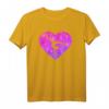 Gymnastik Herz Geschenk für Mädchen, Jugendliche und Frau - Sportliches T-Shirt als ideales Geschenk für Gymnastikfans