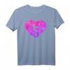Gymnastik Herz Geschenk für Mädchen, Jugendliche und Frau - Sportliches T-Shirt als ideales Geschenk für Gymnastikfans