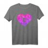 Gymnastik Herz Geschenk für Mädchen, Jugendliche und Frau - Sportliches T-Shirt als ideales Geschenk für Gymnastikfans