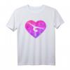 Gymnastik Herz Geschenk für Mädchen, Jugendliche und Frau - Sportliches T-Shirt als ideales Geschenk für Gymnastikfans