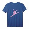 Pinke Turnerin - Turnen Frauen Bodenturnen T-Shirt für Mädchen & Frauen | Geschenkidee für Turnerinnen, Kinder & Sportliebhaber
