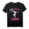Coole Mädchen Turnen Turnerin Gymnastik Kinder T-Shirt – Perfektes Geschenk für Turntraining, Weihnachten & Geburtstag