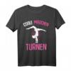 Coole Mädchen Turnen Turnerin Gymnastik Kinder T-Shirt – Perfektes Geschenk für Turntraining, Weihnachten & Geburtstag