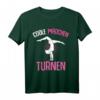Coole Mädchen Turnen Turnerin Gymnastik Kinder T-Shirt – Perfektes Geschenk für Turntraining, Weihnachten & Geburtstag