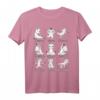 Lama Yoga Lustiges Alpaka Sport Gymnastik T-Shirt - Humorvolles Lama Pose Design für Yoga, Meditation & Entspannung
