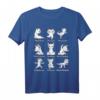 Lama Yoga Lustiges Alpaka Sport Gymnastik T-Shirt - Humorvolles Lama Pose Design für Yoga, Meditation & Entspannung