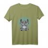 Lustiges Katzen Meditation Namaste T-Shirt - Perfektes Geschenk für Yoga-Fans, Katzenliebhaberinnen & Frauen, die meditieren