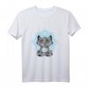 Lustiges Katzen Meditation Namaste T-Shirt - Perfektes Geschenk für Yoga-Fans, Katzenliebhaberinnen & Frauen, die meditieren