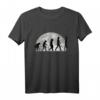 Turnerin Evolution Mond Handstand T-Shirt – Lustiges Turn- und Akrobatik-Motiv für Mädchen, Sportlehrer & Turnverein