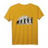 Turnerin Evolution Mond Handstand T-Shirt – Lustiges Turn- und Akrobatik-Motiv für Mädchen, Sportlehrer & Turnverein
