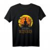 Namaste Witches Lustiges Yoga Halloween Hexe Spruch T-Shirt – Perfektes Kostüm für Mädchen, Frauen und Yoga-Liebhaberinnen zu Halloween und Süßes oder Saures