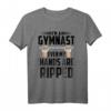 Lustiges Gymnastik Geschenk für Jungs und Männer | Süßes Gymnastik Sport T-Shirt für Trainer, Eltern und Fans